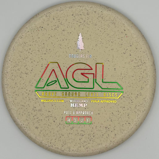 AGL Discs - Cookies and Cream Woodland HEMP Douglas Fir (AGL Bar Stamp)