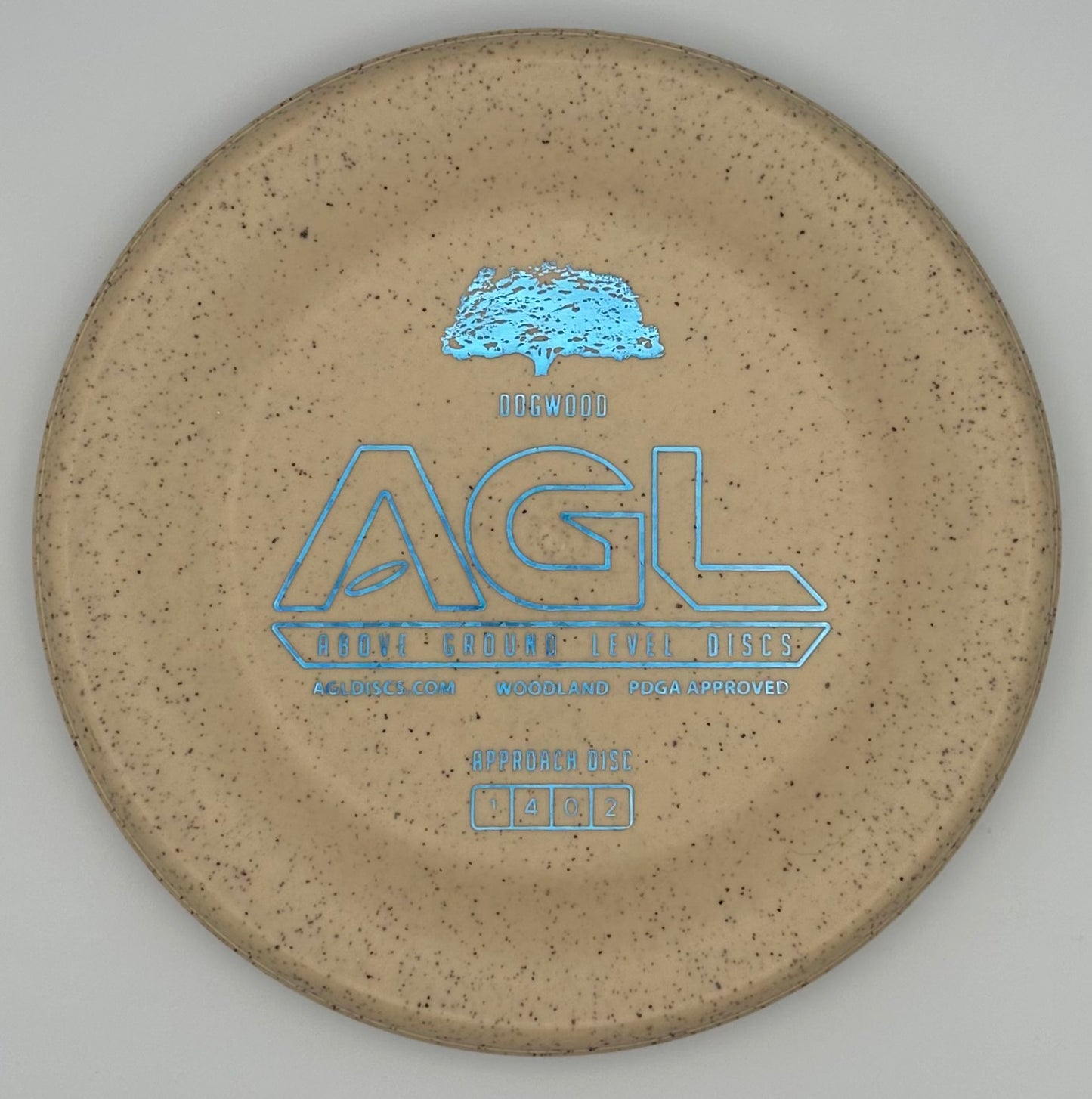 AGL Discs - Cookies and Cream Woodland Hemp DogWood (AGL Bar Stamp)