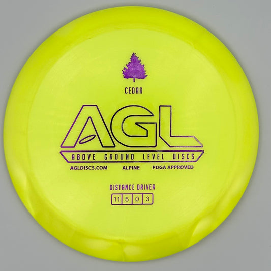 AGL Discs - Sunshine Alpine Cedar (Stamped by Gateway)
