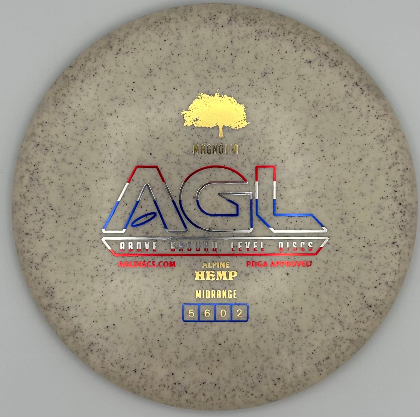 AGL Discs - Cookies and Cream Alpine Hemp Magnolia (AGL Bar Stamp)