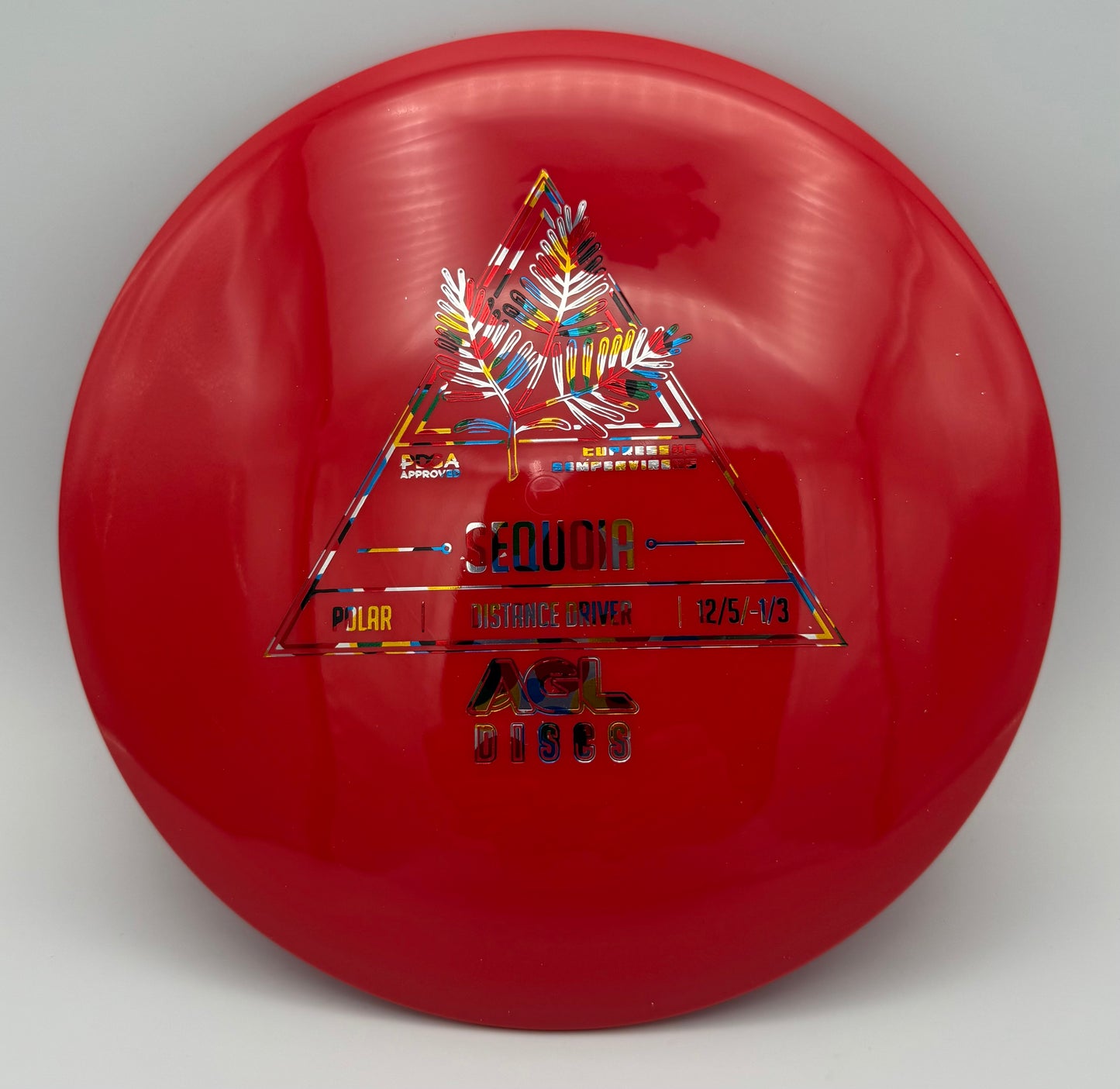 AGL Discs - Red Polar Sequoia (Stock Stamp)