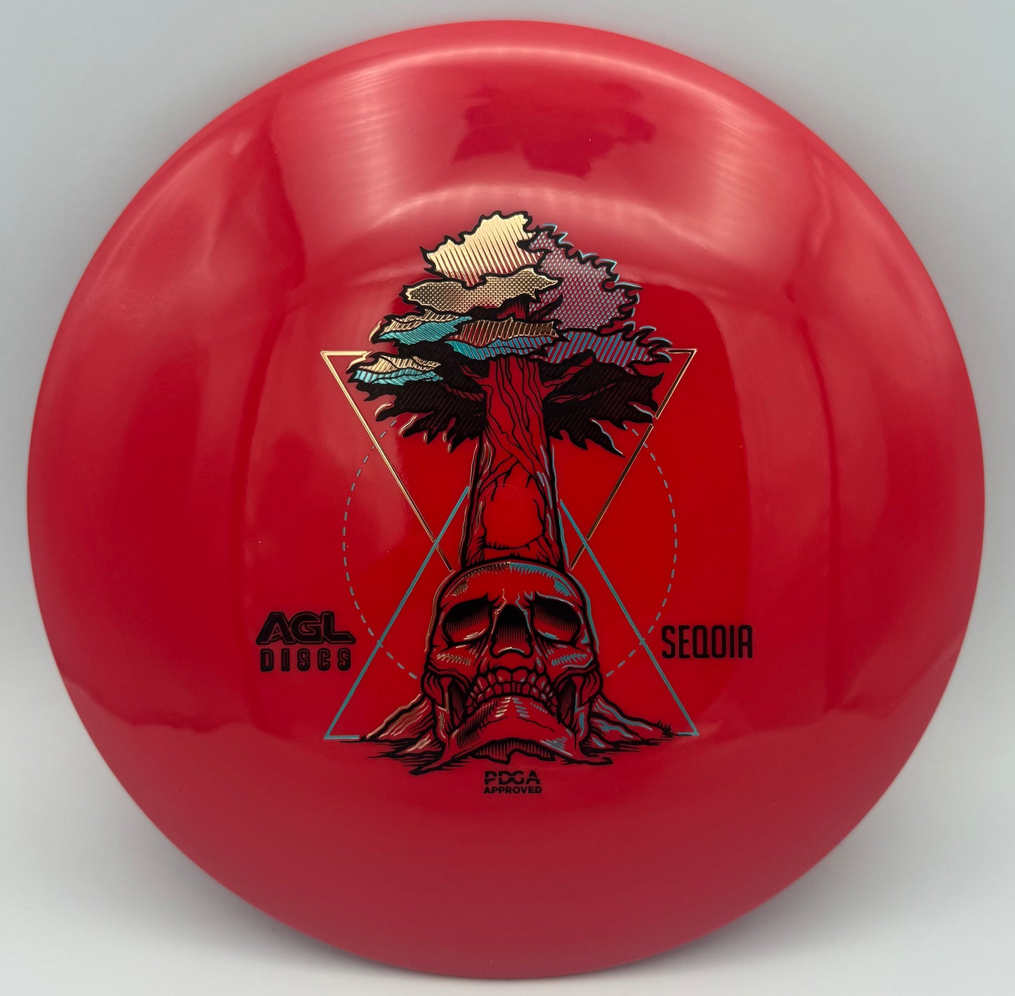 AGL Discs - Red Polar Sequoia (Justin Lago Artist Series)