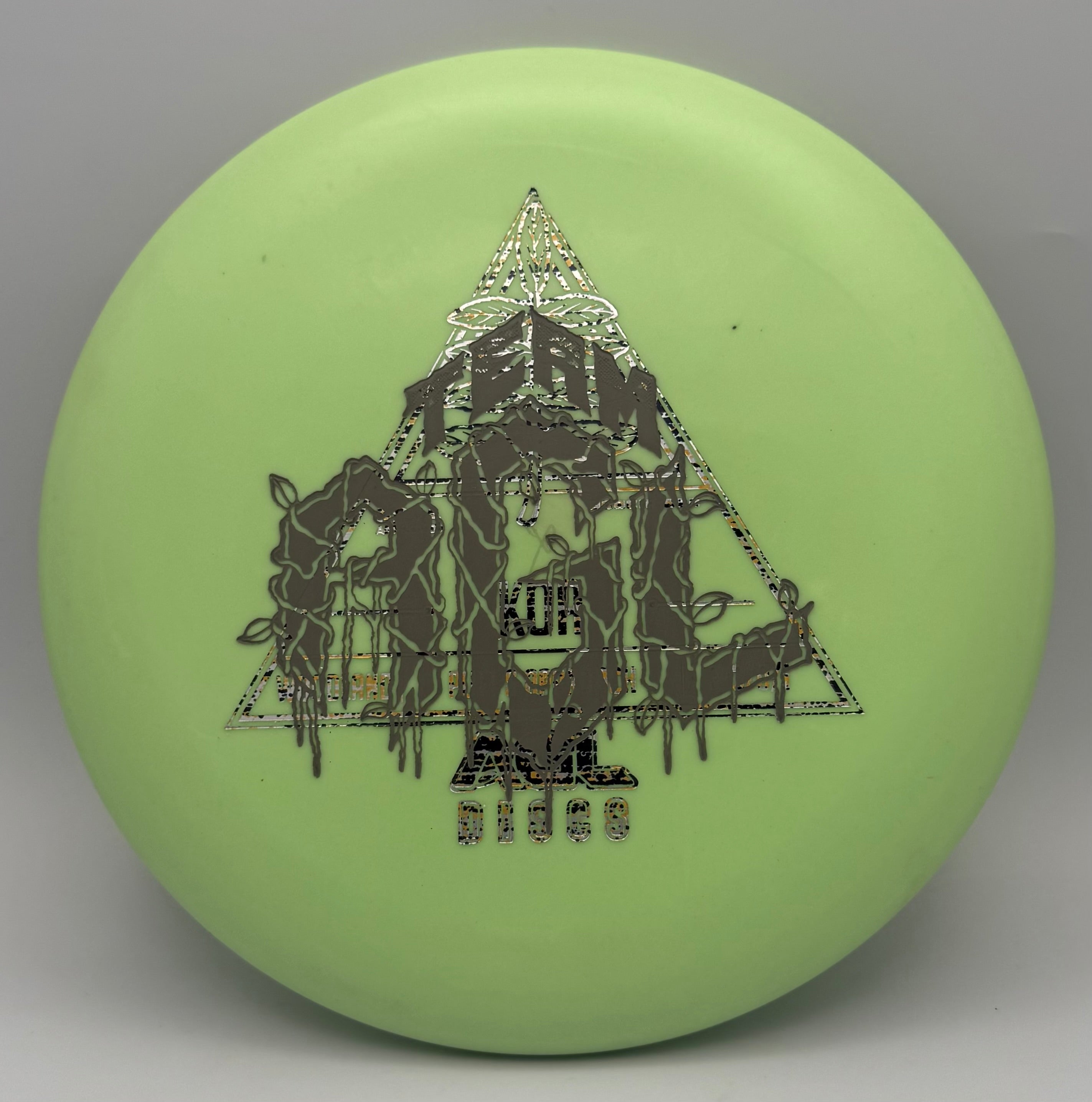 Team AGL Discs - TEAM ONLY Nexus Woodland Koa X- Outs (Team Stamp)