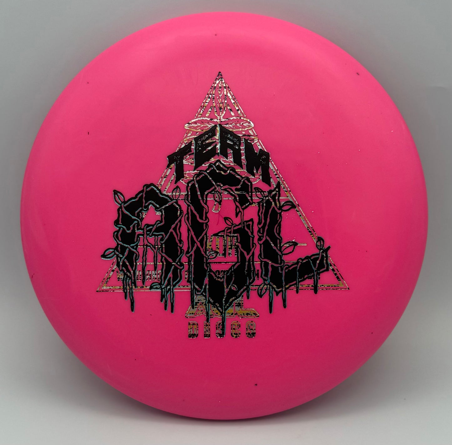 Team AGL Discs - Nexus Woodland Koa X- Outs (Team Stamp)