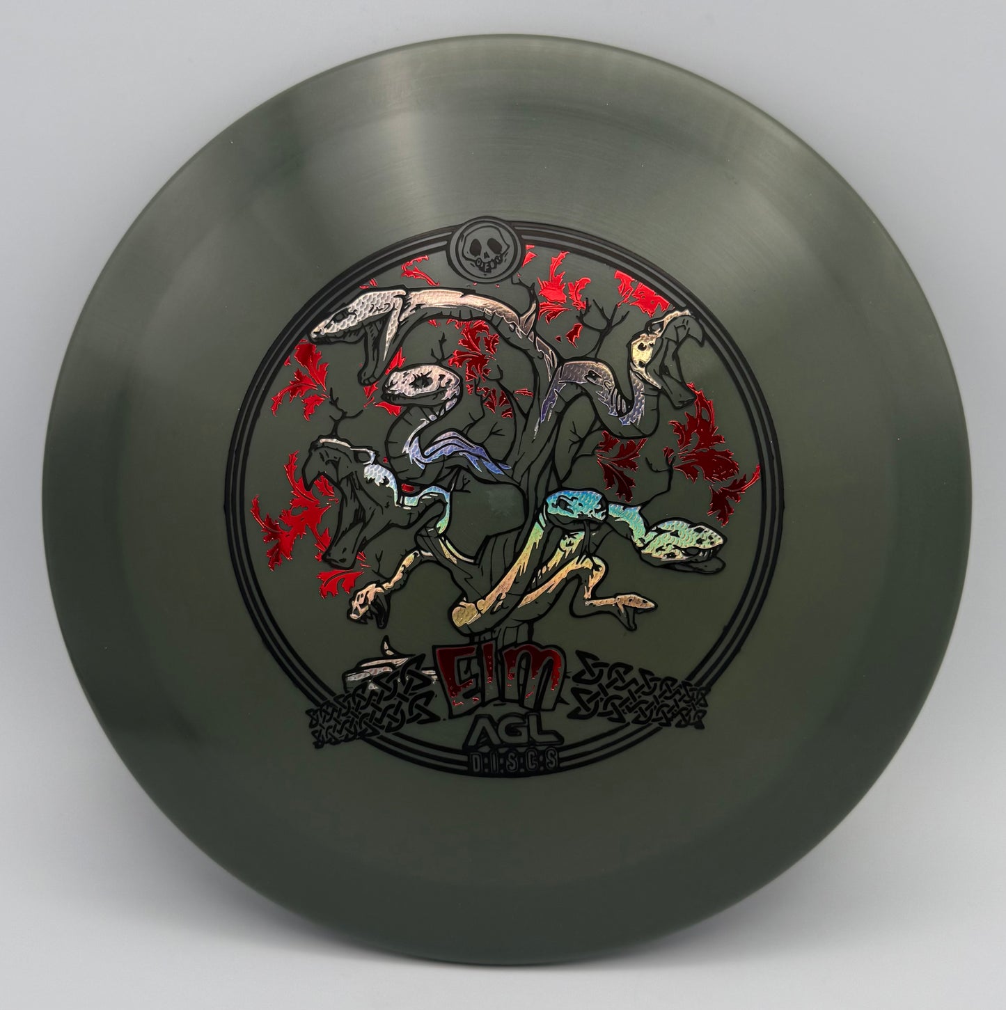 AGL Discs - Gunmetal Alpine Elm (Jef Wind Series Stamp)