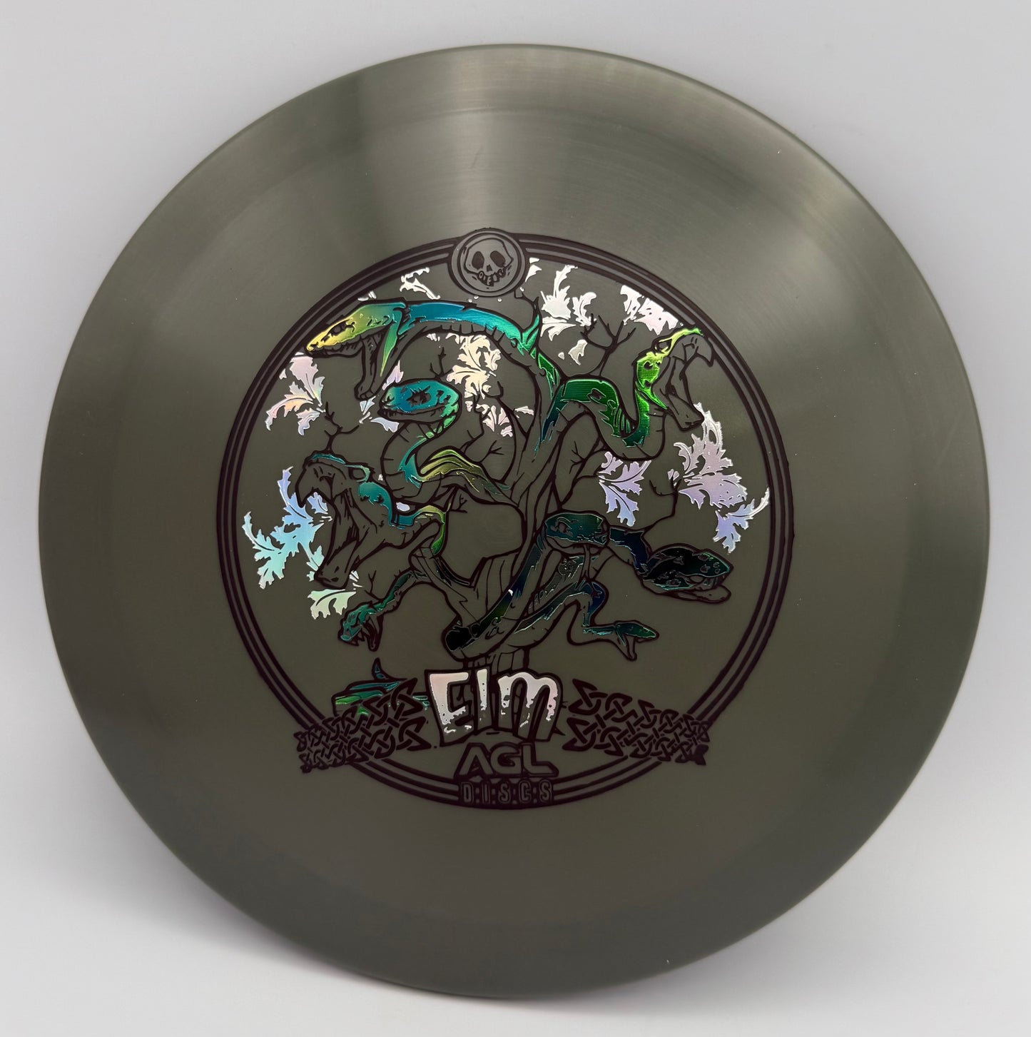 AGL Discs - Gunmetal Alpine Elm (Jef Wind Series Stamp)