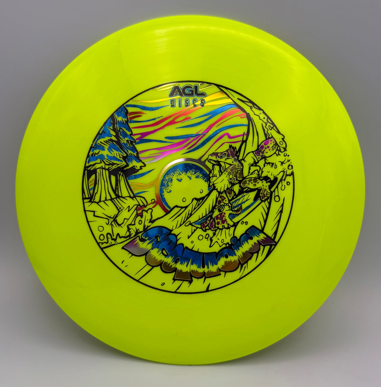 AGL Discs - Day Glow Polar Sequoia (Jef Wind Series Stamp)