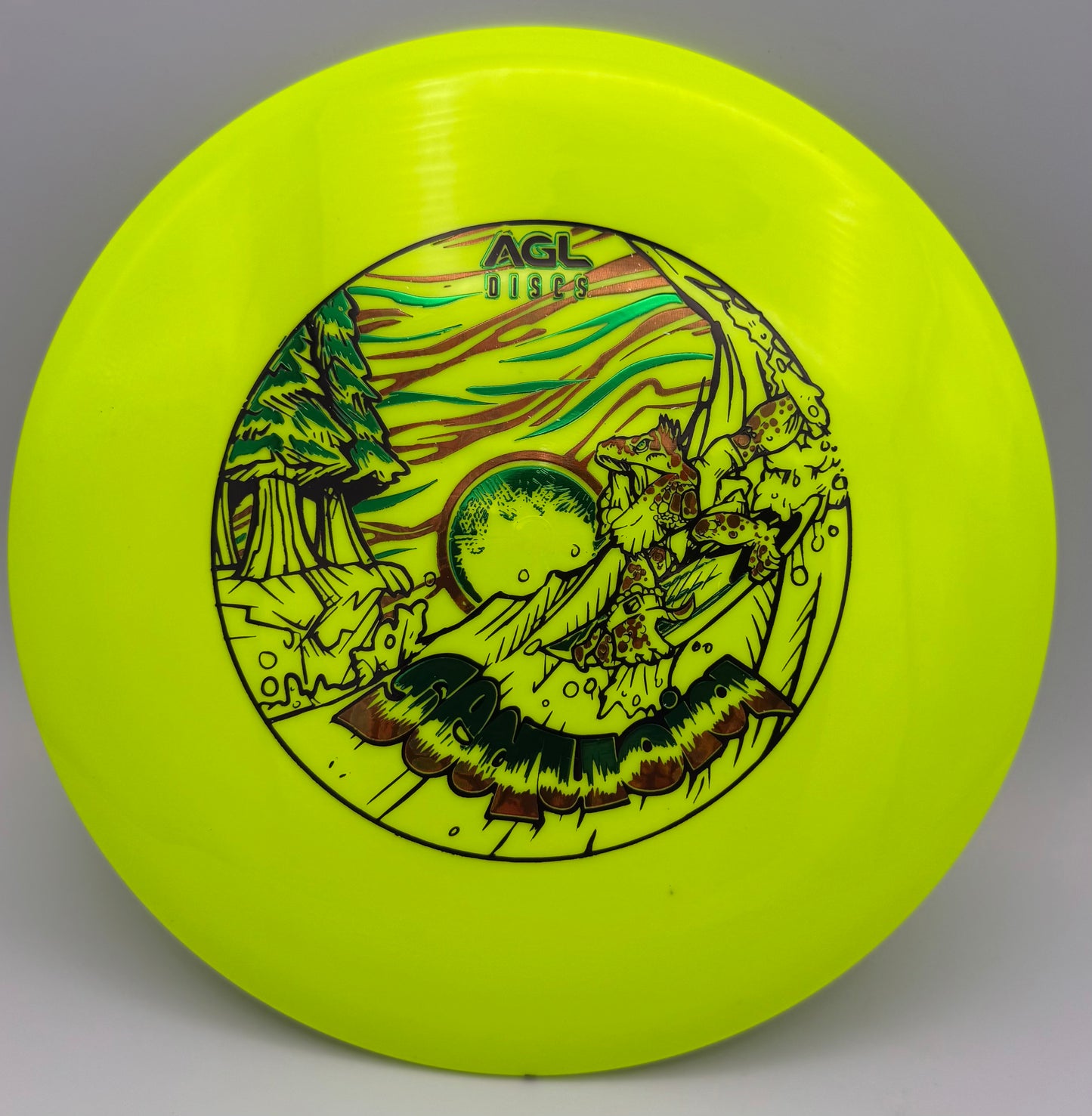 AGL Discs - Day Glow Polar Sequoia (Jef Wind Series Stamp)
