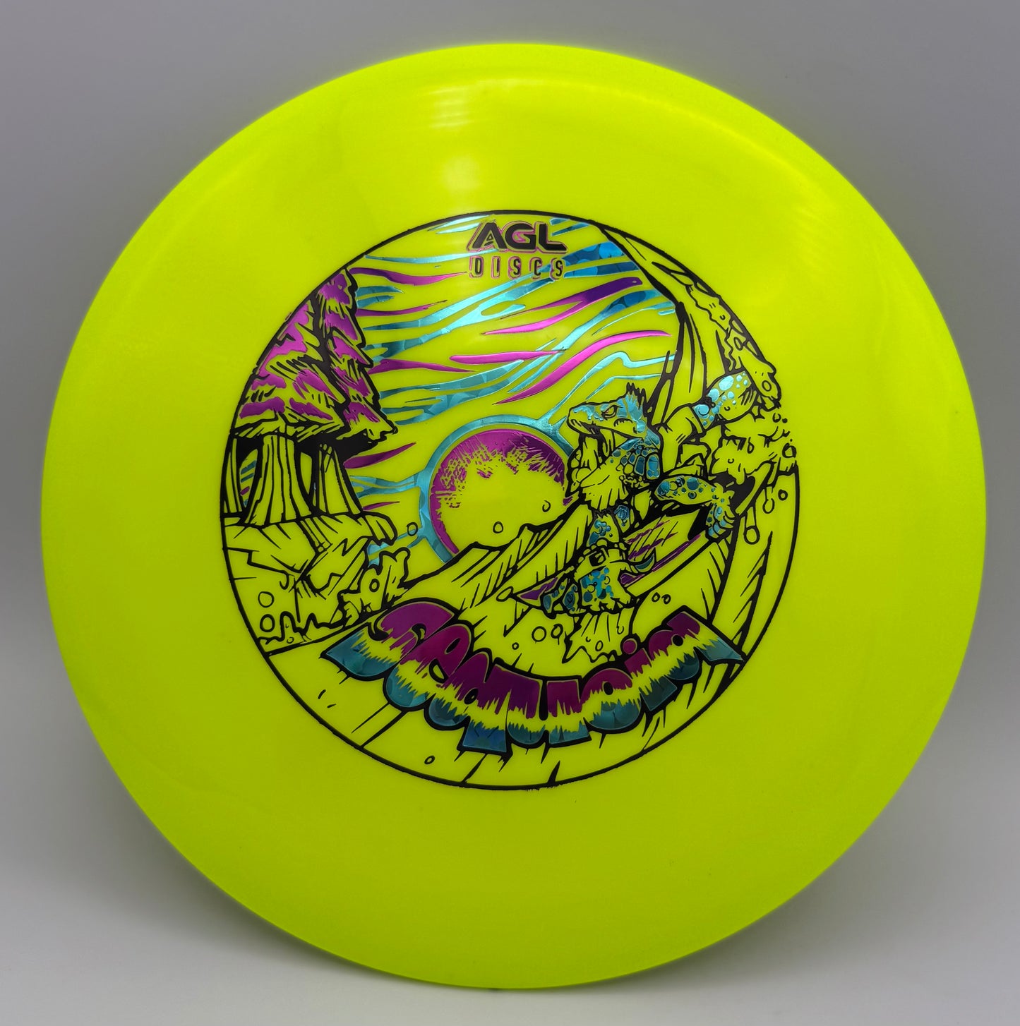 AGL Discs - Day Glow Polar Sequoia (Jef Wind Series Stamp)