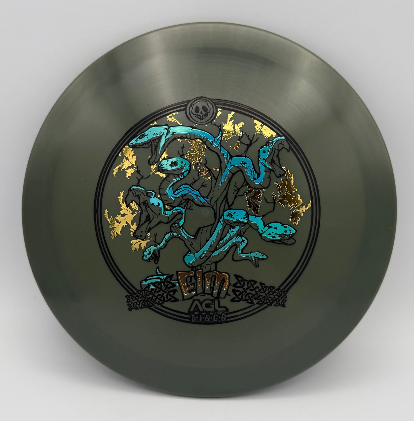 AGL Discs - Gunmetal Alpine Elm (Jef Wind Series Stamp)