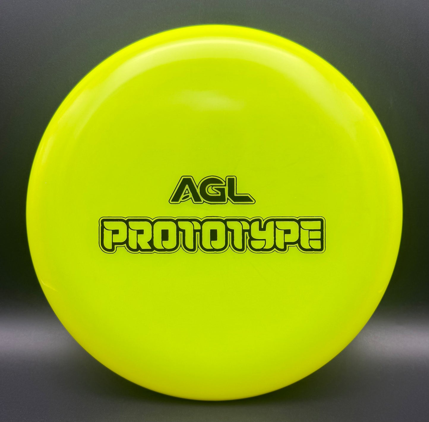 AGL Discs - Chartreuse Alpine Koa (Prototype Stamp)