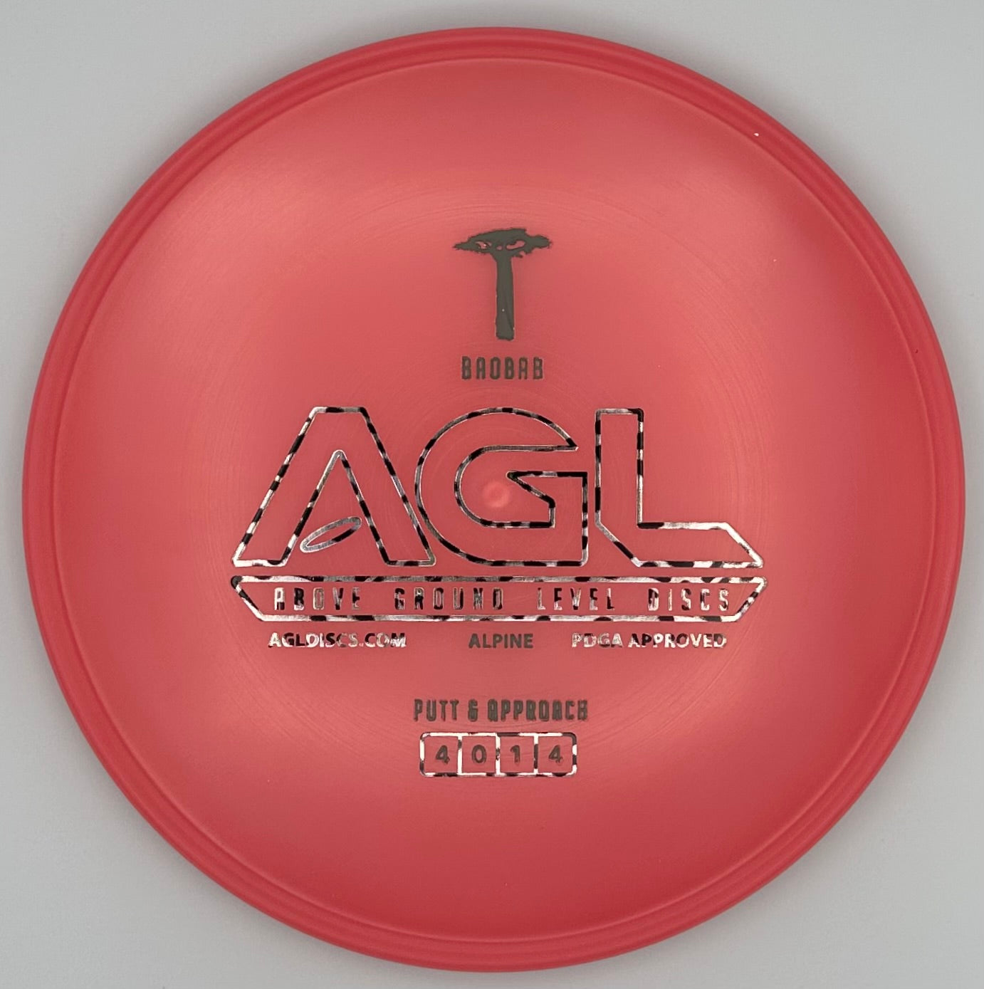 AGL Discs - Hibiscus Punch Alpine Baobab (AGL Bar Stamp)