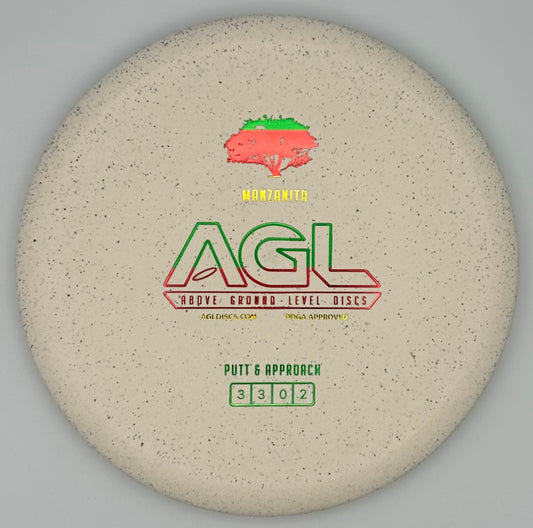 AGL Discs Creamy White Woodland Hemp Manzanita (AGL Bar Stamp)