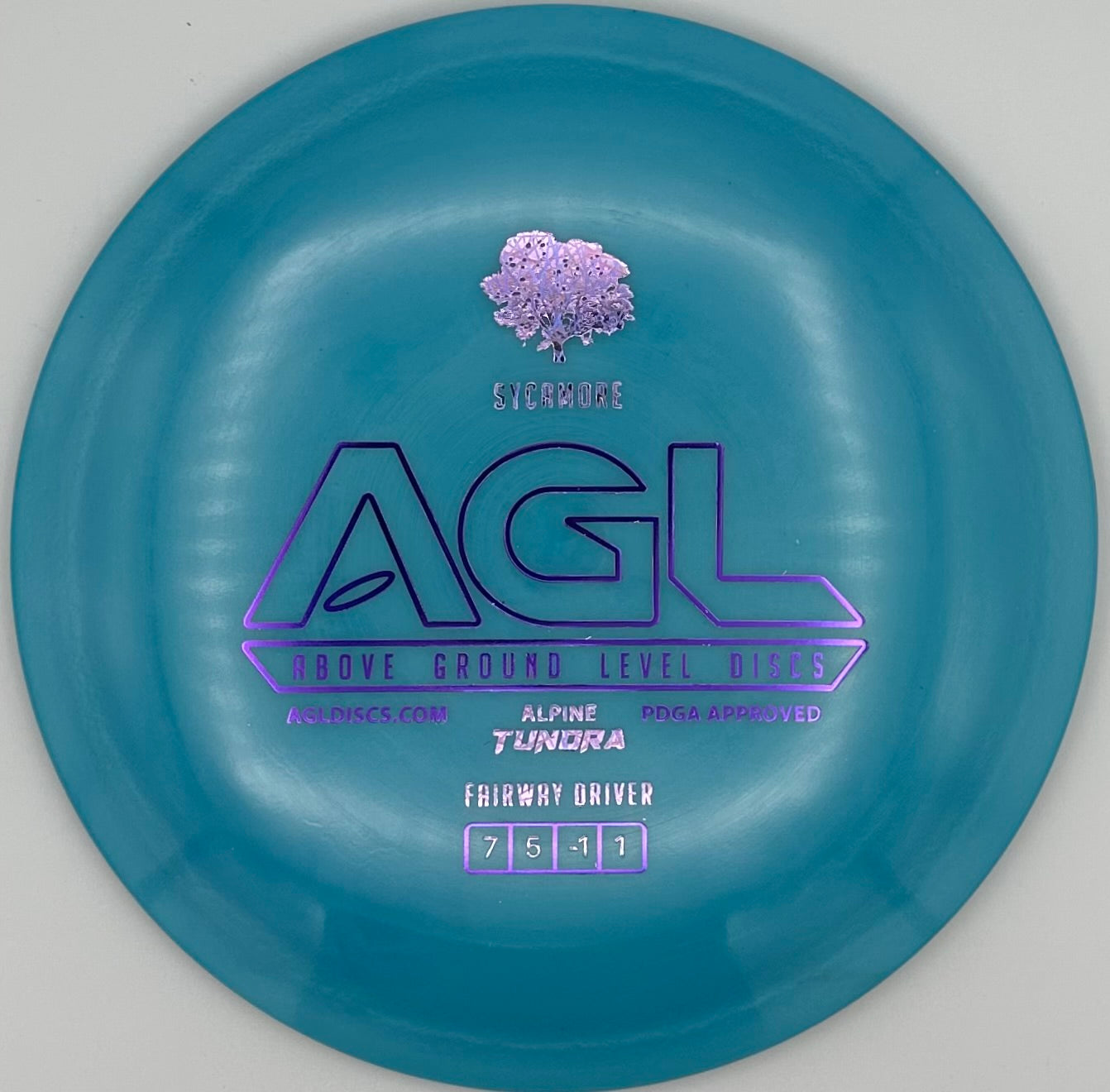 AGL Discs - Tundra Alpine Sycamore (AGL Bar Stamp)