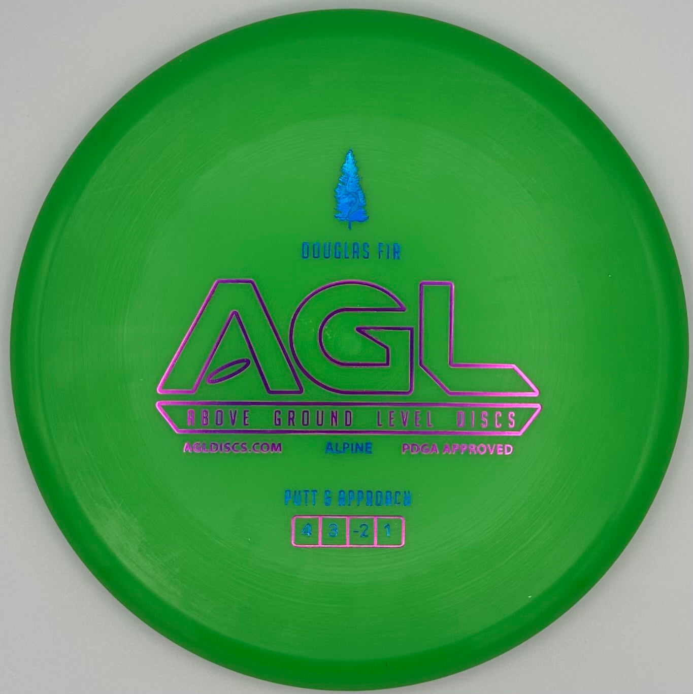 AGL Discs - Putting Green Alpine Douglas Fir (AGL Bar Stamp)