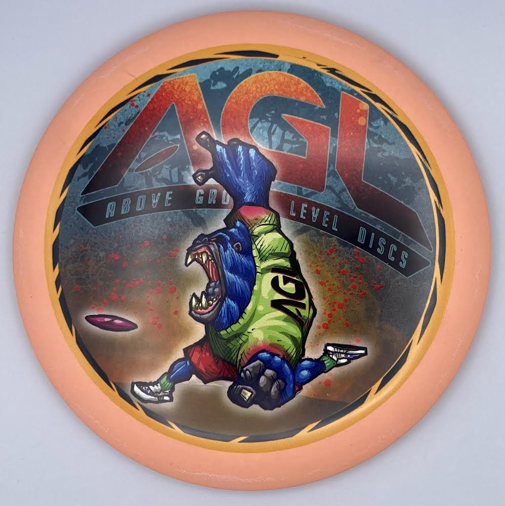 AGL Discs - Cantaloupe Woodland Acacia (Full Color w/ Gorilla)