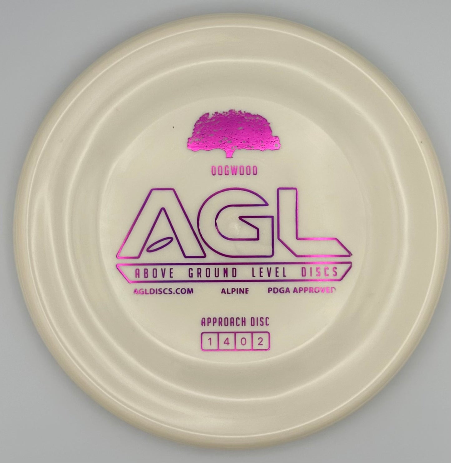 AGL Discs - X-Out Alpine DogWood (AGL Bar Stamp)