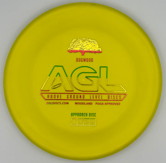 AGL Discs - Banana Yellow Woodland DogWood (AGL Bar Stamp)