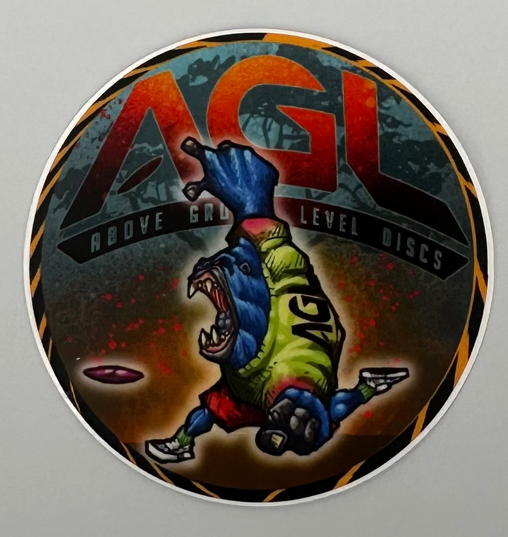 AGL Discs - AGL Sticker (Gorilla Stamp by Onef Jef)