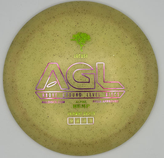 AGL Discs - Lemon Lime Alpine Hemp Locust (AGL Bar Logo)