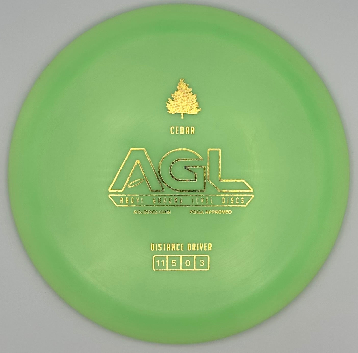 AGL Discs - Mint Alpine Boreal Cedar (AGL Bar Stamp)