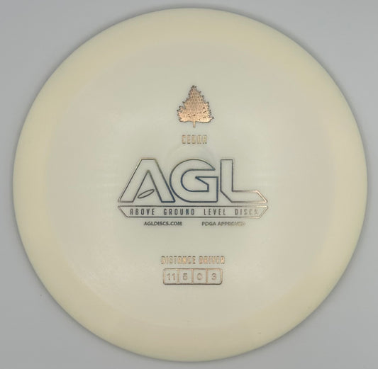 AGL Discs - Eggshell Alpine Boreal Cedar (AGL Bar Stamp)