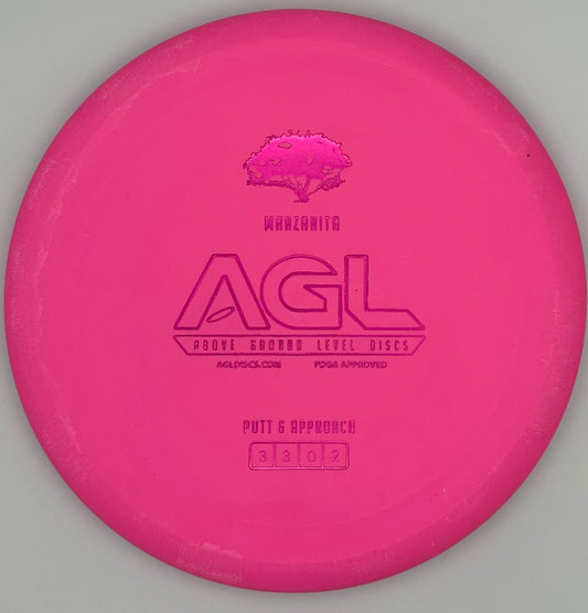 AGL Discs - Dragonfruit Woodland Manzanita (AGL Bar Stamp)