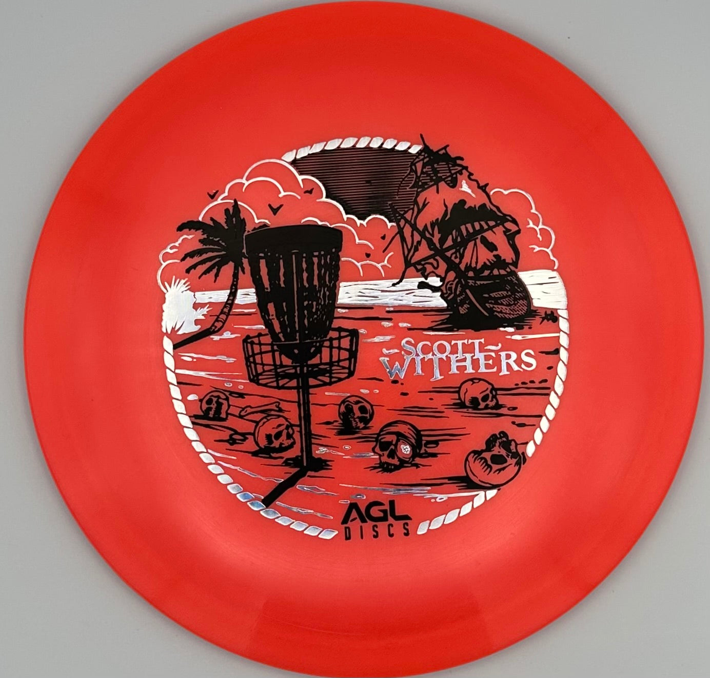 AGL Discs - Red Alpine Sycamore (Scott Withers Tour Stamp)