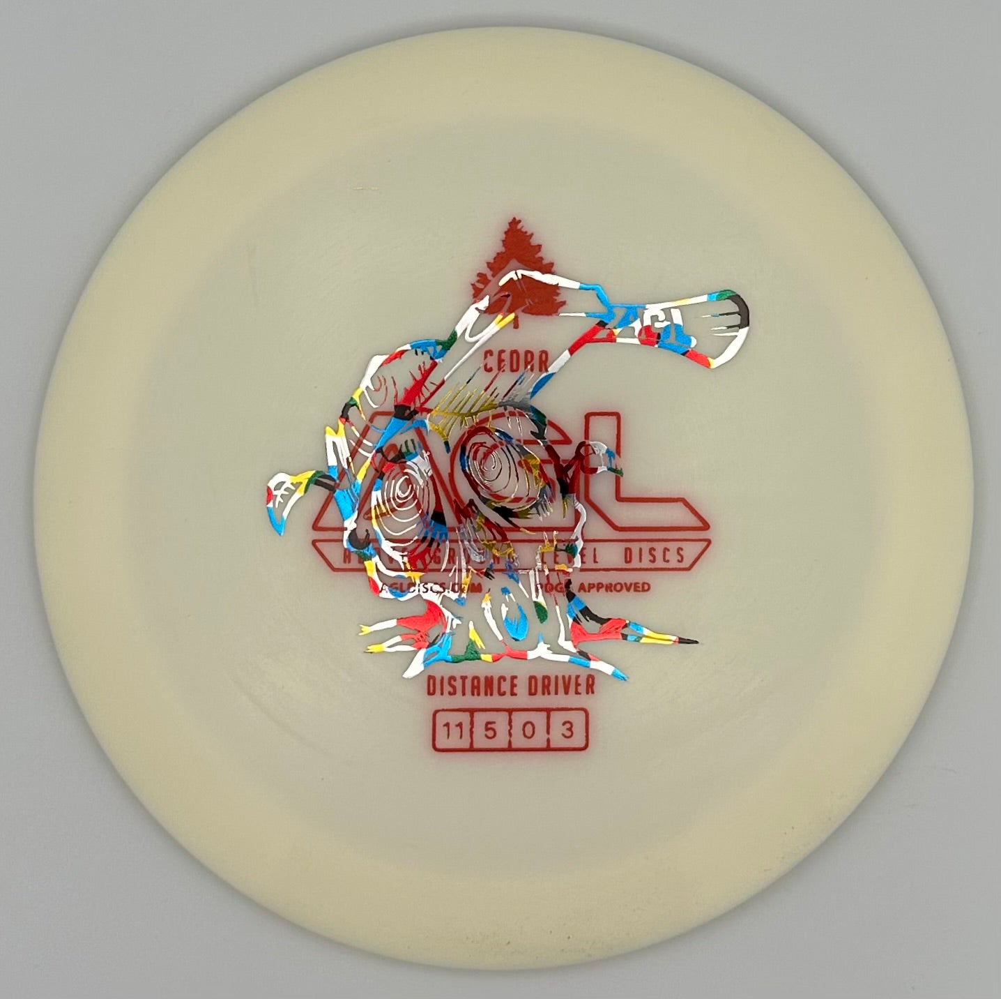 AGL Discs - Alpine Cedar (X-Out Stamp)