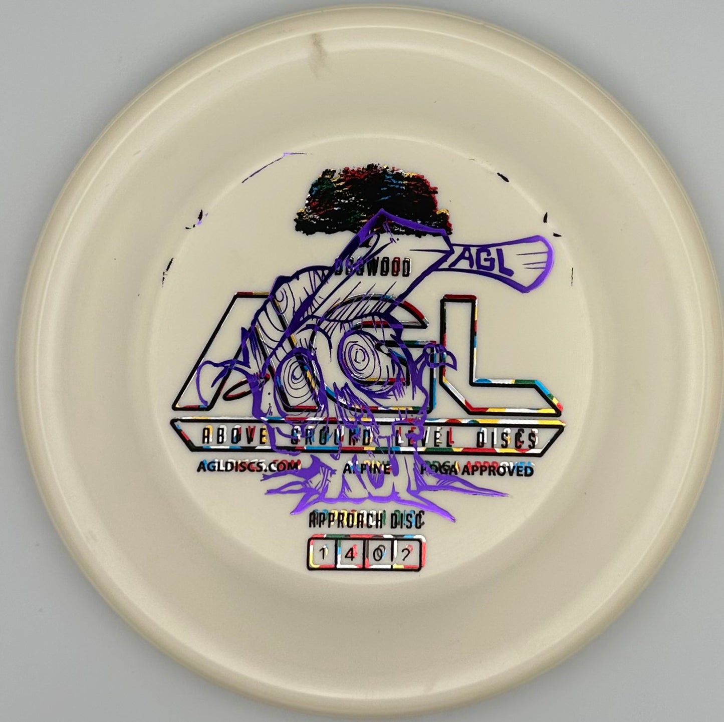 AGL Discs - Alpine Dogwood (X-Out Stamp)