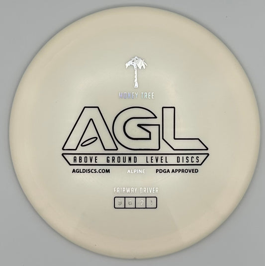 AGL Discs - Marshmallow White Alpine Money Tree (AGL Bar Stamp)
