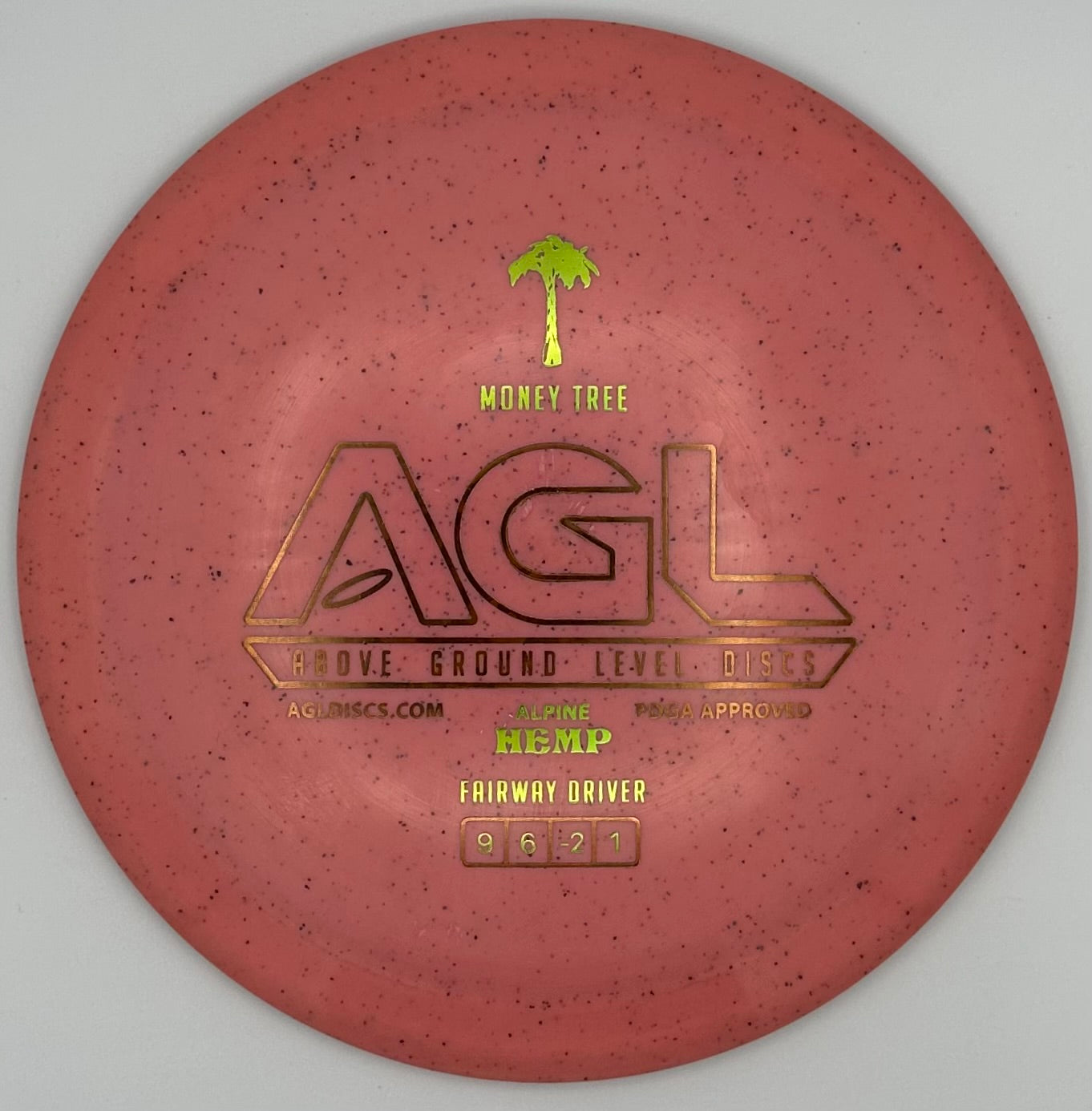 AGL Discs - Strawberry Alpine Hemp Money Tree (AGL Bar Stamp)