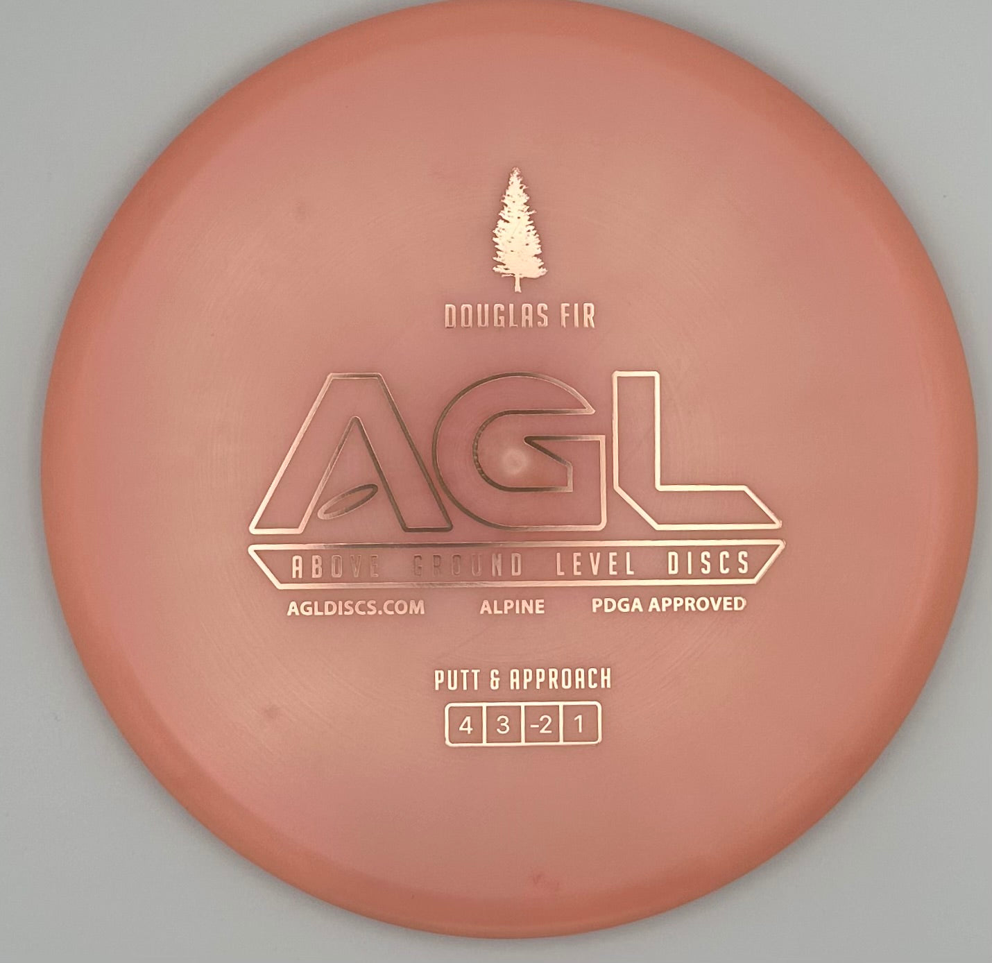 AGL Discs - Pink Alpine Boreal Douglas Fir (Stamped by Gateway)