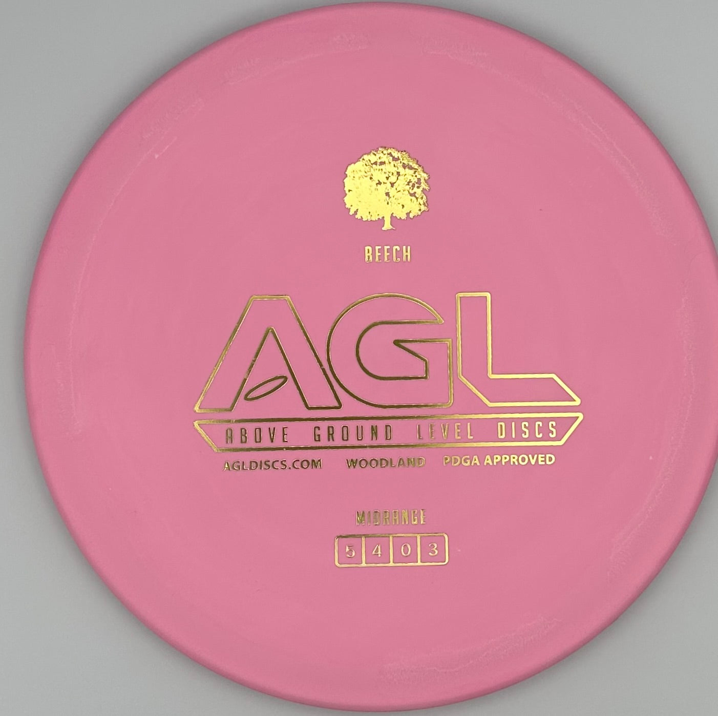 AGL Discs - Cotton Candy Woodland Beech (Stamped by Gateway)