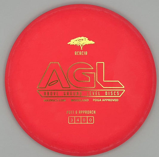 AGL Discs - Brick Red Woodland Acacia (Stamped by Gateway)