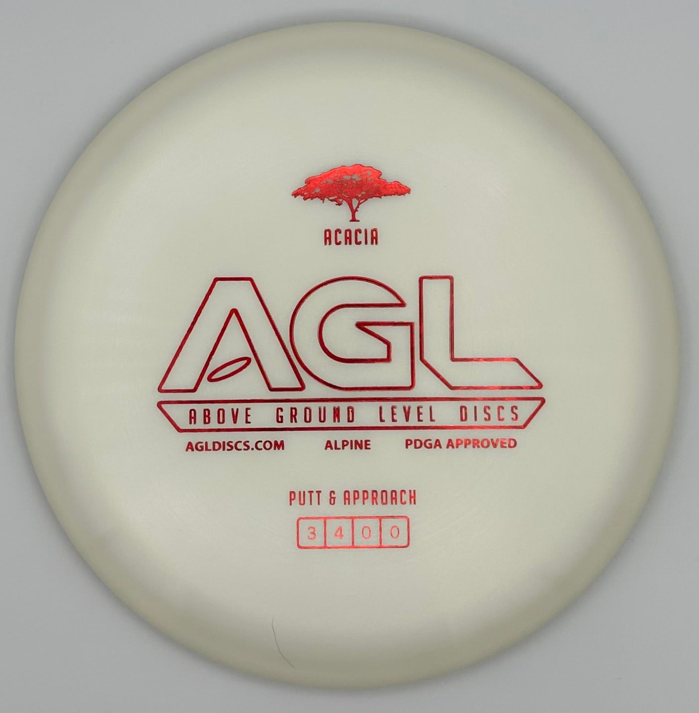 AGL Discs - Alpine GLOW Acacia (Stamped by Gateway)