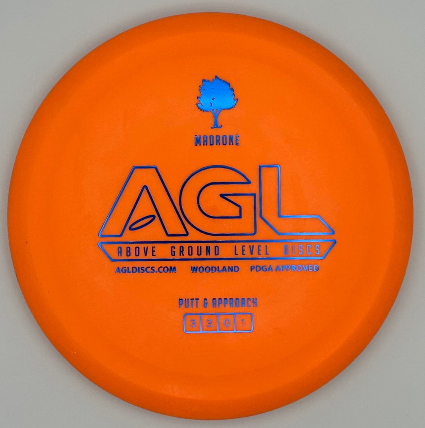 AGL Discs - Juicy Orange Woodland Madrone (Stamped by Gateway)