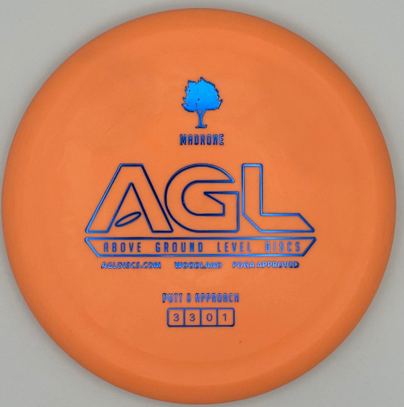 AGL Discs - Peachy Woodland Madrone (Stamped by Gateway)