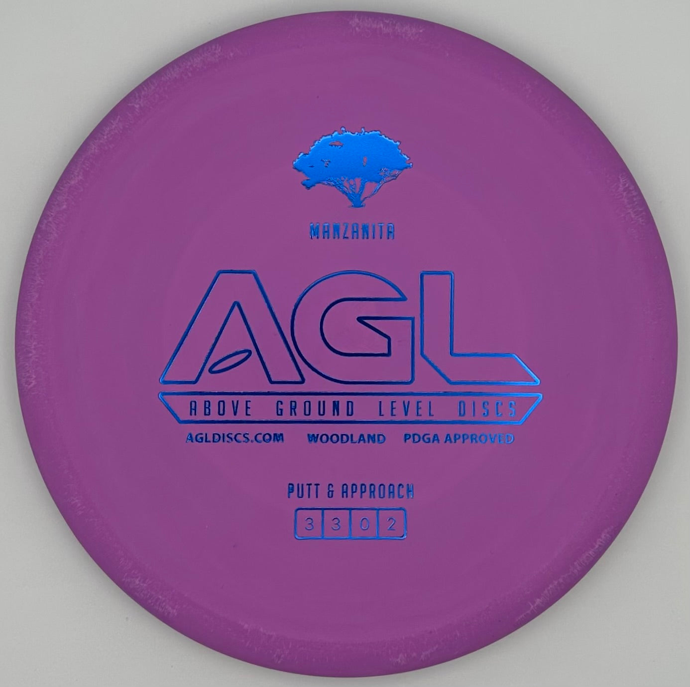 AGL Discs - Purple Woodland Manzanita (Stamped by Gateway)