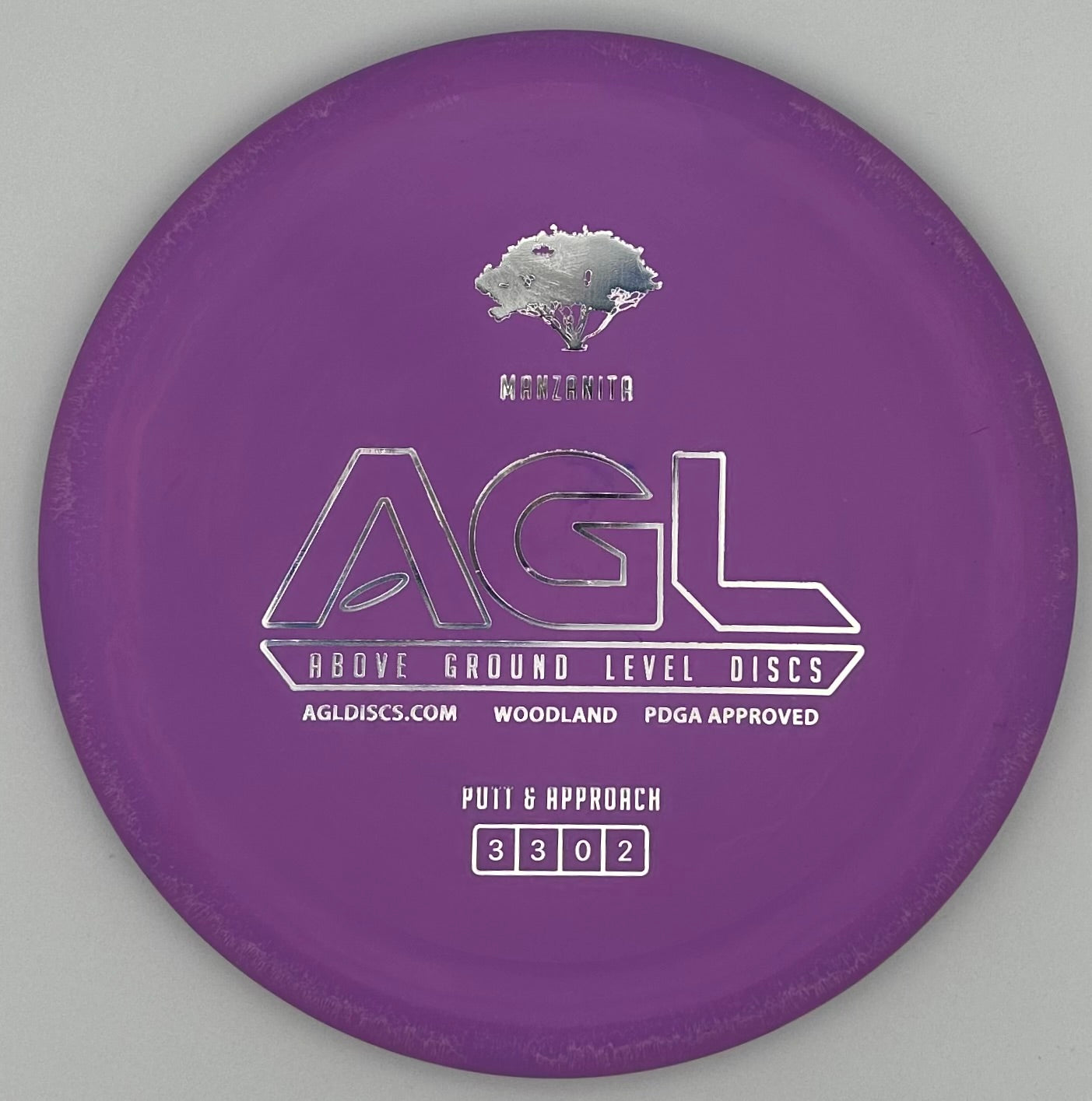 AGL Discs - Purple Woodland Manzanita (Stamped by Gateway)