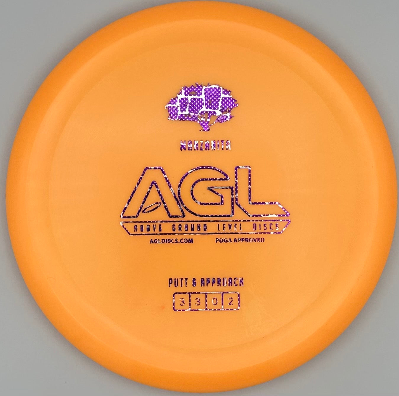 AGL Discs - Soda Pop Orange Alpine Manzanita (Stamped by Gateway)