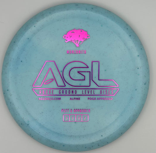 AGL Discs - Blueish  Alpine Lichen Manzanita (Stamped by Gateway)