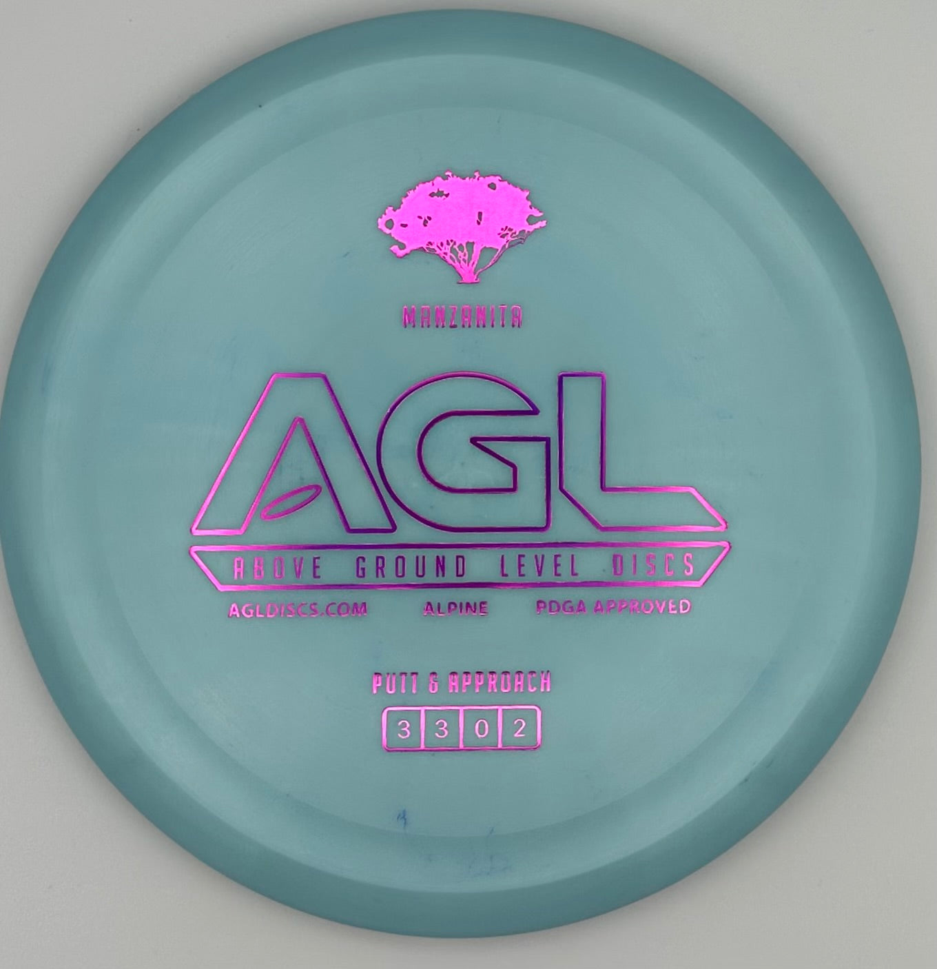 AGL Discs - Blue Alpine Manzanita (Stamped by Gateway)