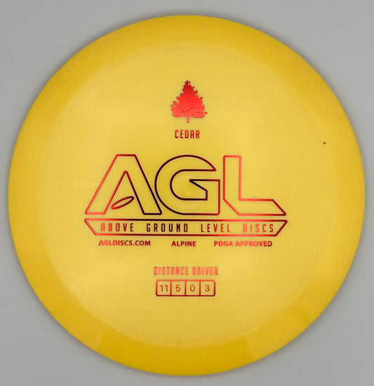 AGL Discs - Mustard Alpine Cedar (Stamped by Gateway)