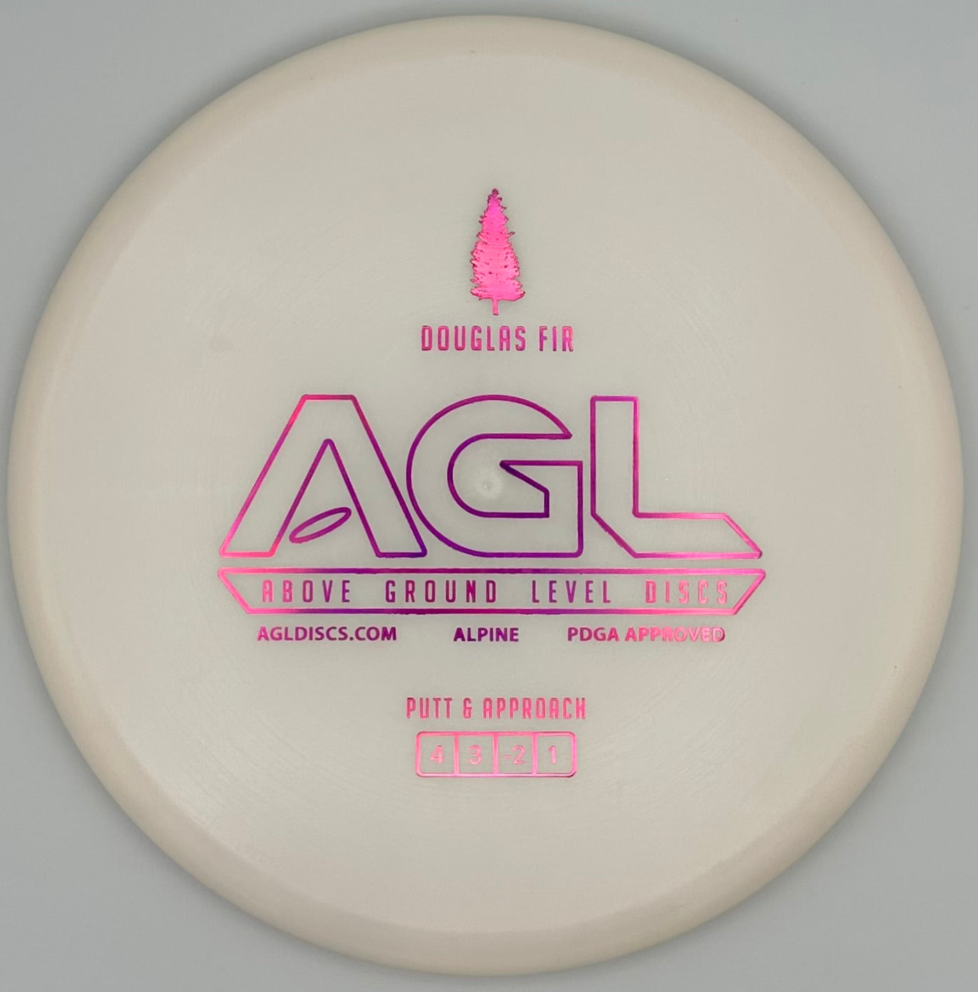 AGL Discs - Eggshell Alpine Boreal Douglas Fir (Stamped by Gateway)