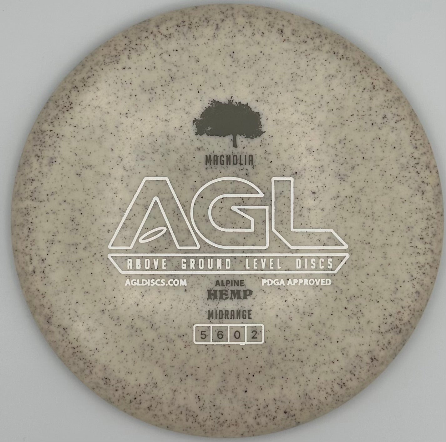 AGL Discs - Cookies and Cream Alpine Hemp Magnolia (AGL Bar Stamp)