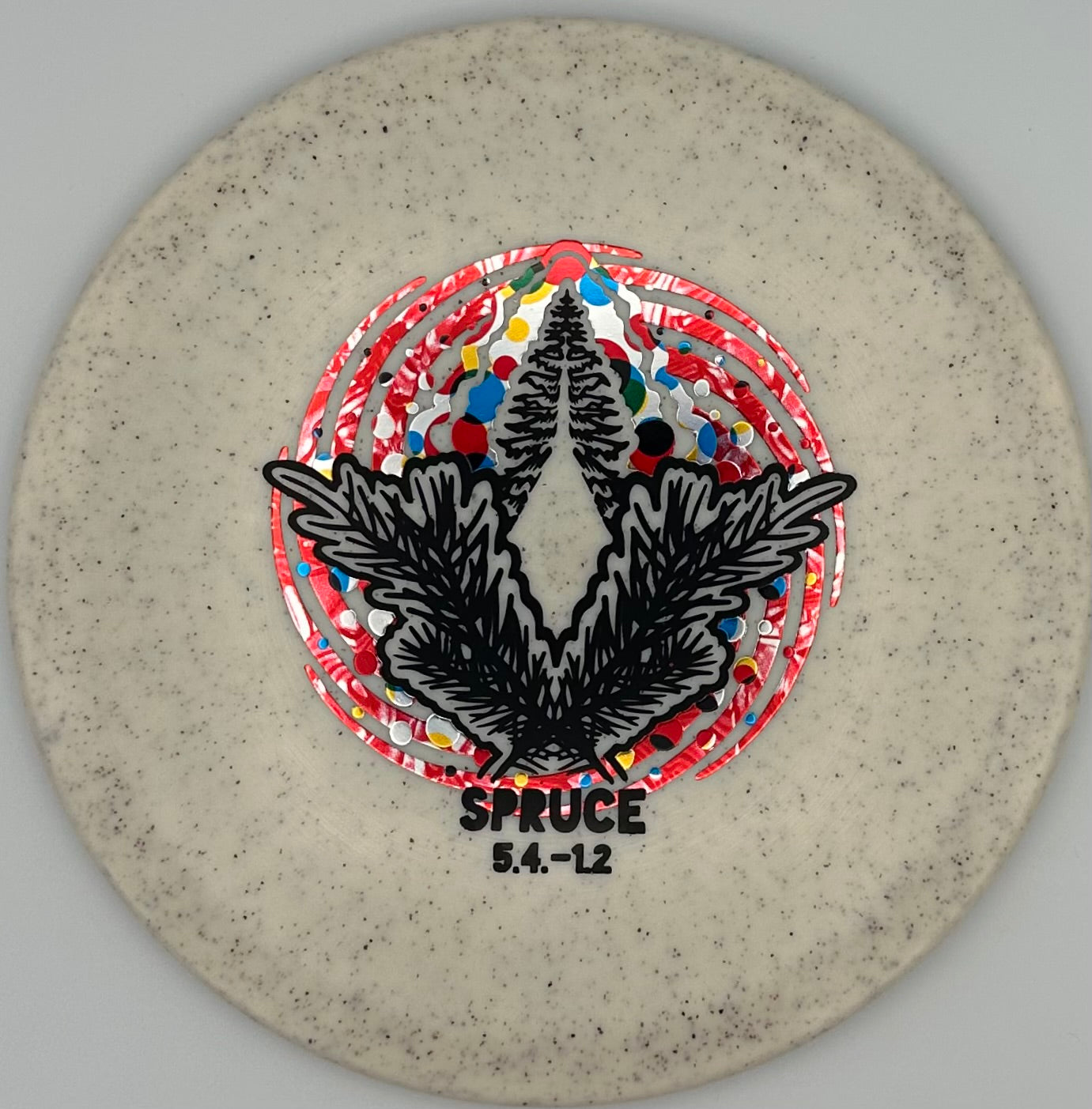 AGL Discs - Cookies and Cream Alpine Hemp Spruce (Triple Register Stamp)