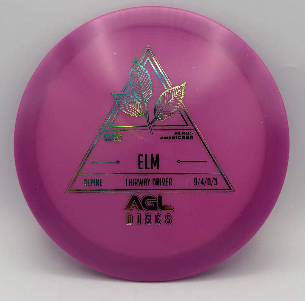 AGL Discs - Purple Alpine Elm (Stock Stamp)