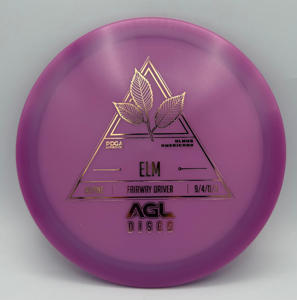 AGL Discs - Purple Alpine Elm (Stock Stamp)
