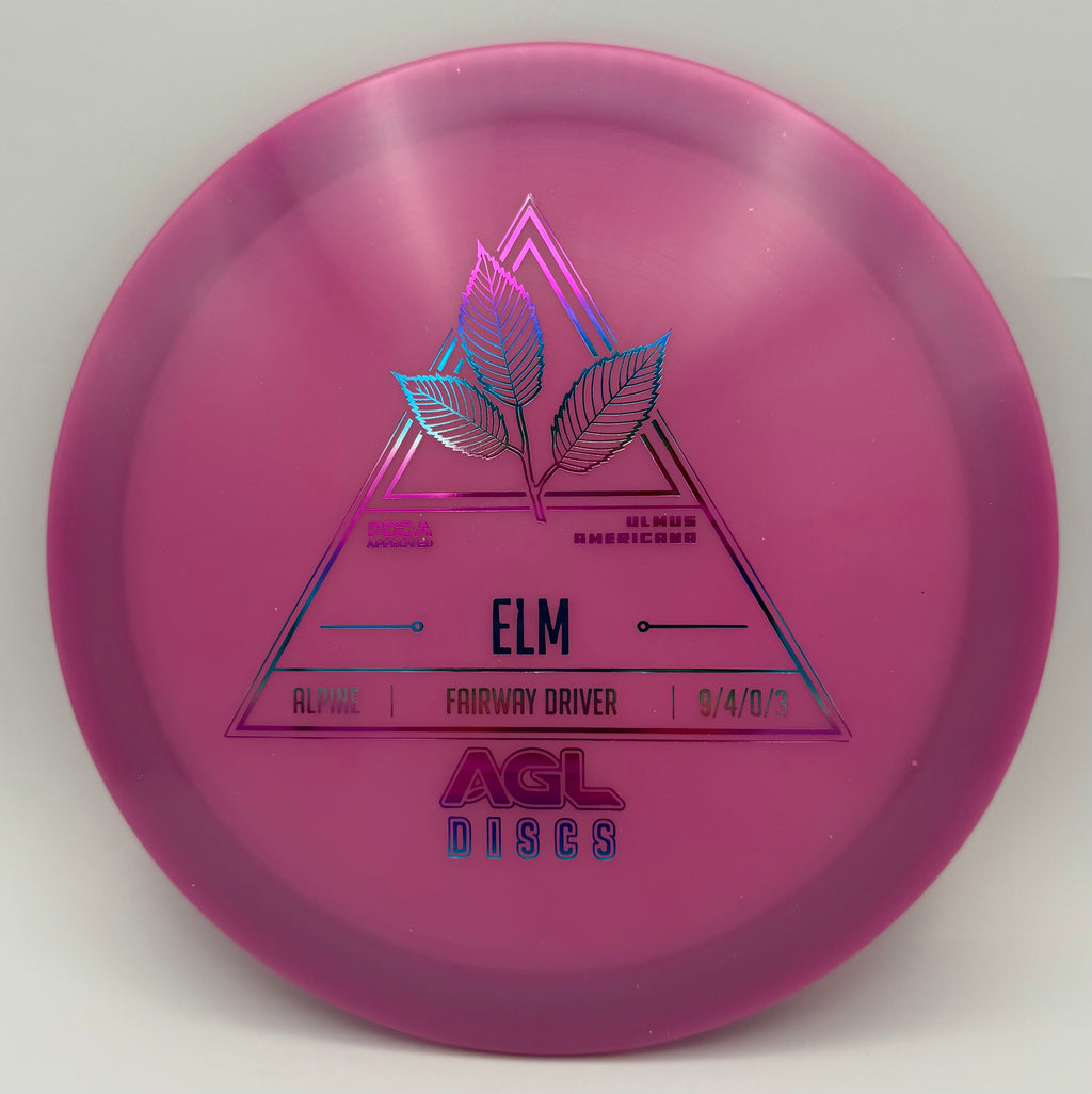 AGL Discs - Purple Alpine Elm (Stock Stamp)